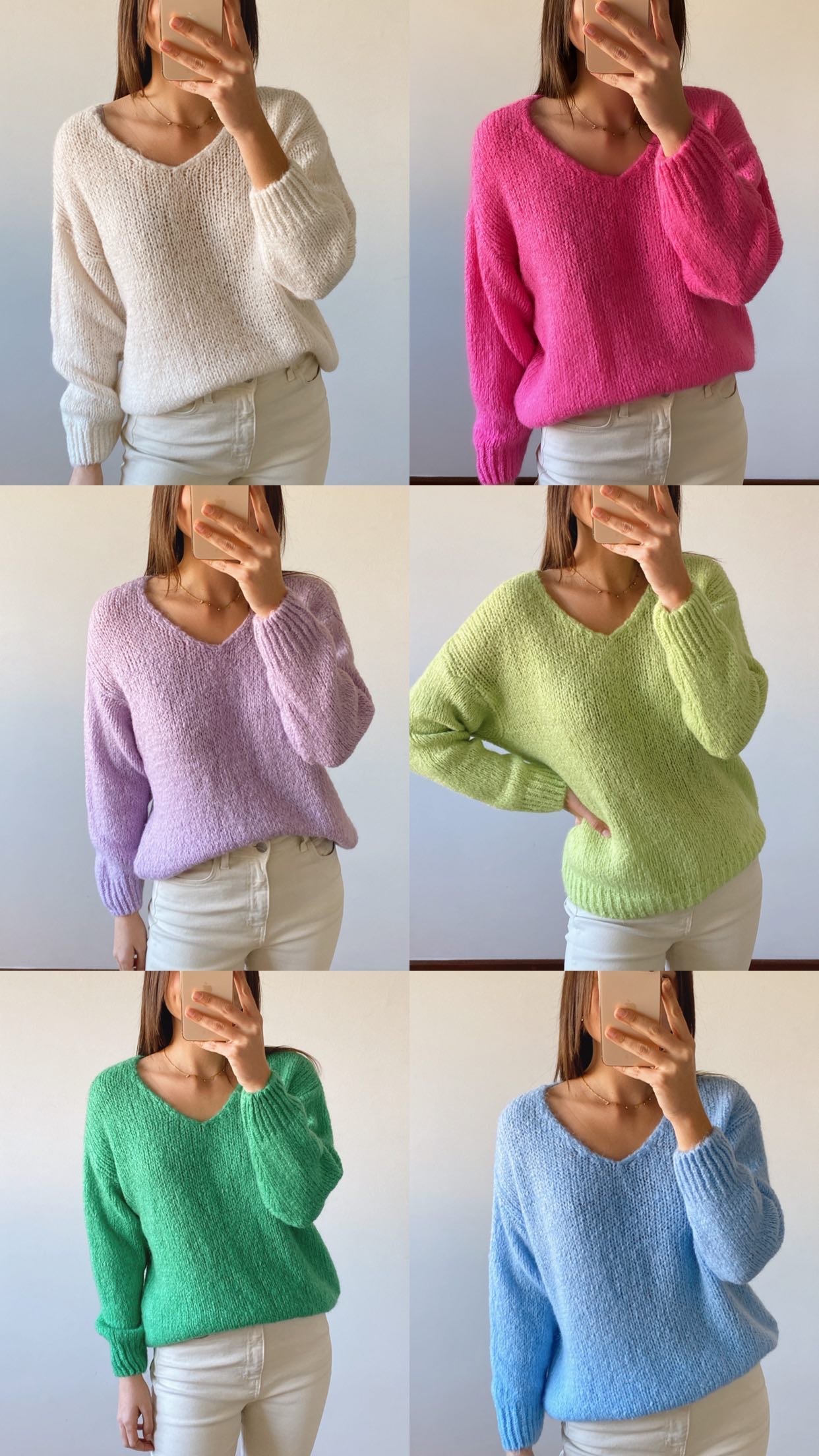 1 camisola, 6 cores 🌈

Difícil vai ser escolher! Qual é a vossa preferida?